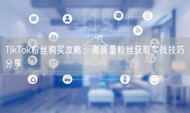 TikTok粉丝购买攻略：高质量粉丝获取实战技巧分享