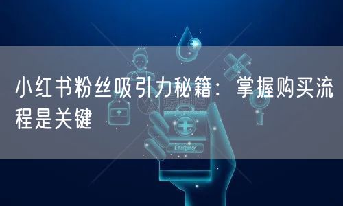 小红书粉丝吸引力秘籍：掌握购买流程是关键