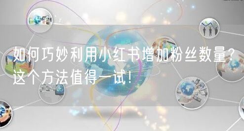 如何巧妙利用小红书增加粉丝数量？这个方法值得一试！
