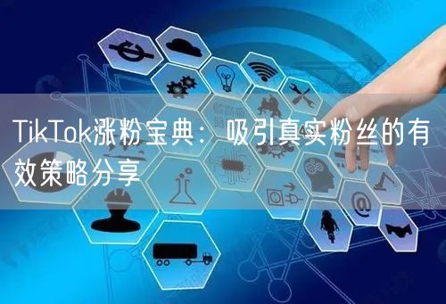 TikTok涨粉宝典：吸引真实粉丝的有效策略分享